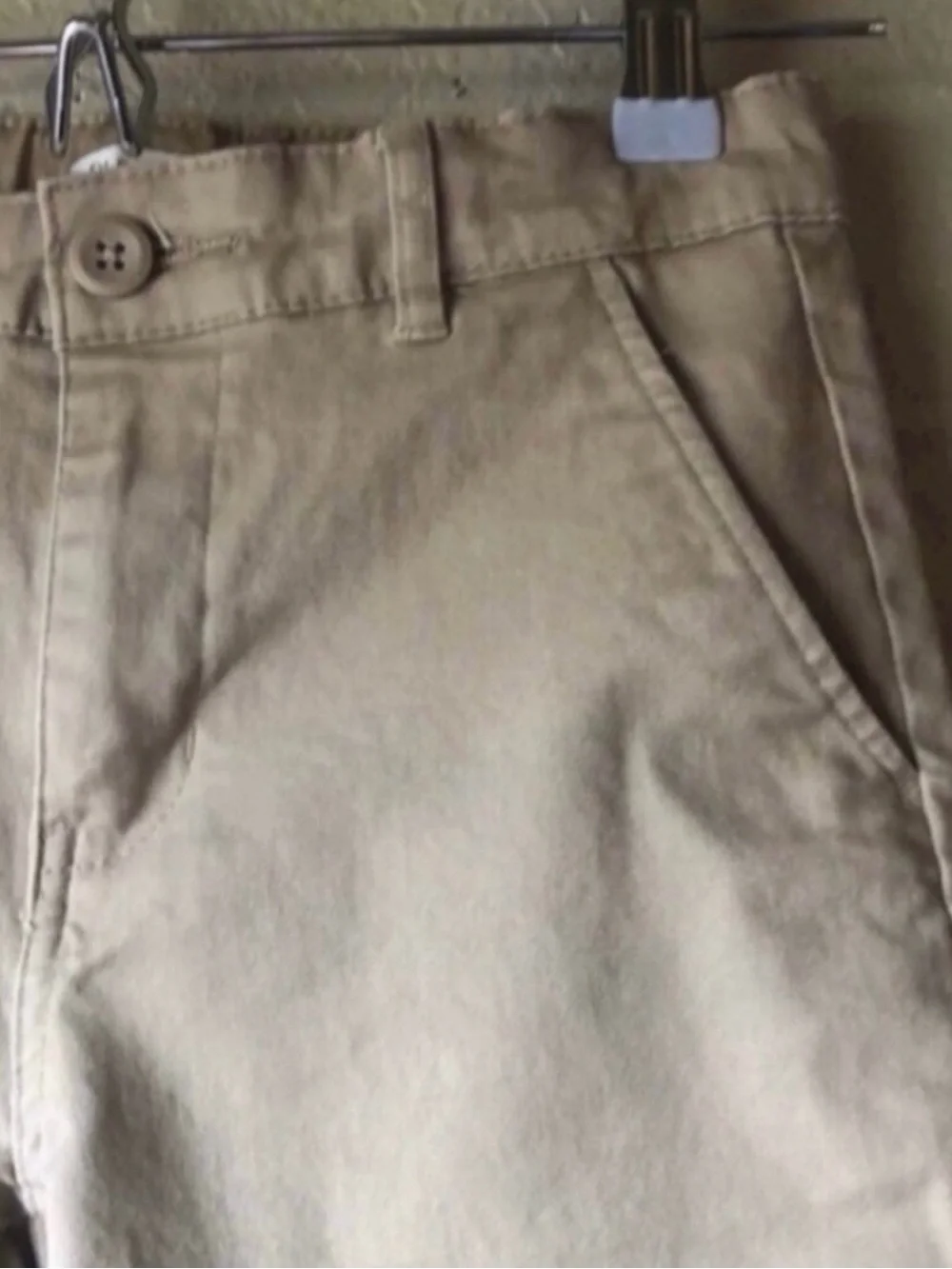 Old Navy Shorts Boys Kids Tan Khaki Bermuda Uniform Summer Casual Shorts Sz 10